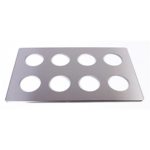 Crest Ultrasonics SS600BC2600 Stainless Steel Beaker Cover for Model P2600 600 mL Table Top Cleaner