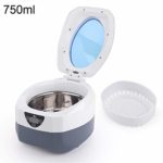 Ultrasound Cleaner Ultrasonic Jewelry Cleaner for Eyeglasses Rings Coins 750ml