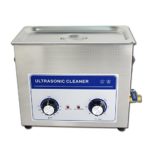 6.5L Professional Ultrasonic Cleaner Machine with mechanical Timer Heated Stainless steel Cleaning tank 110V/220V