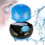 Portable Ultrasonic Automatic Contact Lens Ball Mask Washer Cleansing Lenses Cleaner Lens Case, USB Charge(Blue)