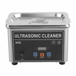 Trans Potent Professional Digital Ultrasonic Cleaner, Stainless Steel Cleaning Machine for Jewelry, Eyeglasses, Coins, Tools, Watches, Hospital Medical Equipment, 0.8L