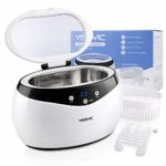 YISSVIC Ultrasonic Cleaner 600ML Portable Ultrasonic Cleaning Machine with Timer for Jewelry, Sunglasses, Watches, Dentures, Tableware, Daily Necessaries, Office Supply