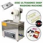 110V Vinyl Record Ultrasonic Cleaner LP Album Disc Deep Washing Machine
