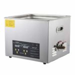 Ultrasonic Cleaner with Heater |Professional Stainless Steel Body | Large Commercial Ultrasonic Cleaner 15L| Cleans Carburetors,Guns & Gun Parts, Glassware Musical Instrument Parts