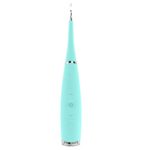 Electric Sonic Dental Calculus Plaque Remover Tool Kit – Tooth Scraper Tartar Removal Cleaner – Teeth Stain Eraser Polisher – Remove Tarter for Kids Adult – 100% Proven Safe Effective (Sky Blue)