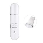 zroven Ultrasonic Facial Skin Scrubber Ion Cleaner Deep Cleansing Face Cleaning Peeling Rechargeable Beauty Instrument Skin Care Massager Machine