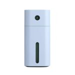 WEIYIQ Car Humidifier Essential Oil Diffuser Humidifier Equipped with LED Lights and 180Ml Capacity Portable USB Humidifier for Car Office Home,Gray