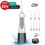 Water Flosser, ABOX Cordless Oral Irrigator with 7 Jet Tips, Rechargeable Dental Flosser