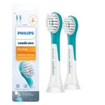 Philips Sonicare for Kids replacement toothbrush heads, HX6032/94, 2-pk Compact