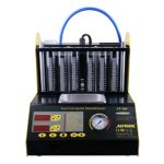 AUTOOL CT-200 Ultrasonic Fuel Injector Cleaner Tester  6 Cylinder Fuel Injection Leakage/Blocking Testing Machine Tool Kit 110V/220V 