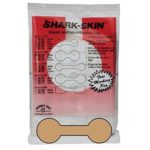 Shark Skin Adhesive Jewelry Price Tags Round Gold 1000Pcs
