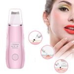 LCD Ultrasonic Skin Scrubber Deep Cleaning Facial Peeling Shovel Pore Blackhead Cleaner USB Charger EMS Facial Lifting Machine