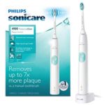 Philips Sonicare ProtectiveClean 4100 Electric Rechargeable Toothbrush, Plaque Control, White