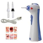 Tooth Cleaner, Water Flosser?Electric Rechargeable Portable Oral Water Jet Pick Cleaning Irrigator Denture Dental Water Tank Tooth Cleaner with 2 Nozzle