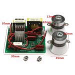 Quickbuying 1PC 50W 40K transducers+ 1PCS AC 220V Ultrasonic cleaner power driver board Low-power ultrasonic cleaning machine Integrated