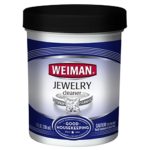 Weiman Jewelry Cleaner Liquid – Restores Shine and Brilliance to Gold, Diamond, Platinum Jewelry and Precious Stones – 7 Ounce