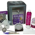 Gemoro 0377 ULTRASPA Dual ULTRASONIC and Steamer Jewelry Cleaner with Sparkle Bright Cleaning Kit