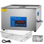 Mophorn 28 and 40khz Dual Frequency Ultrasonic Cleaner 304 Stainless Steel Digital Lab Ultrasonic Cleaner with Heater Timer for Jewelry Watch Glasses Circuit Board Small Parts?22L?