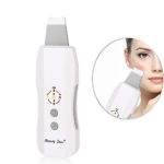 Ultrasonic Skin Scrubber Face Cleaner Anion Ultrasonic Skin Peeling Face Pore Cleaning Scrubber Facial Spa Massager