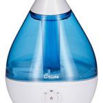 Crane Filter-Free  Droplet, Cool Mist Humidifier, Blue and White