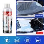 AGUIguo Glass Cleaner for Car Window,Car Liquid Ceramic Coat V-Vaxy,Rainproof Agent Glass Rain Mark Oil Film Remover (150ML) (White × 2)