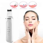 Skin Scrubber Facial Skin Scrubber Electric SPA Gentle Blackhead Remover Ultrasonic Facial Cleaner Spatula Face Lifting Massager