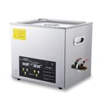 Commercial Ultrasonic Cleaner 10L Heated Lab Ultrasonic Cleaner with Digital Timer Ultrasonic Carburetor Jewelry Dental Cleaner Large Capacity Cleaner Solution