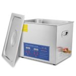 HFS (R) Commercial Grade Digital Ultrasonic Cleaner – Stainless Steel (10L-2.6GAL)