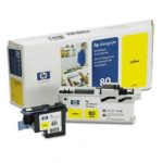C4823a (Hp80) Printhead & Cleaner Yellow “Product Category: Imaging Supplies And Accessories/Printheads & Printbands”