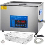 Mophorn 30L Ultrasonic Cleaner 28/40khz Dual Frequency Professional Ultrasonic Parts Cleaner with Heater Timer for Jewelry Glasses Cleaning(28/40khz,30L)