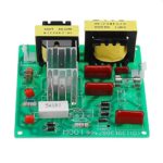 Yadianna Input Power Module AC 110V 100W Ultrasonic Cleaner Driver Power Board High Efficiency Module with 1Pc 50W 40K Transducer Square