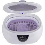 GemOro 1783 Sparkle Spa Personal Ultrasonic Cleaner with 3 User-Programmable Timed Cleaning Cycles, Premium Pearl Finish
