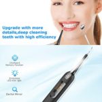 EKUPUZ Tartar Plaque Remover for Teeth with LED Display, Dental Calculus Remover, Ultrasonic Tooth Cleaner 5 Clean Modes, USB Powered Teeth Cleaning Tools, Black