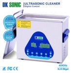 Professional 3L Ultrasonic Cleaner-DK SONIC Sonic Cleaner with Heater and Basket for Denture,Coins,Small Metal Parts,Record,Circuit Board,Daily Necessaries,Tattoo Equipment,Lab Tools,etc