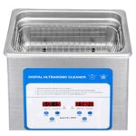 Mophorn 3.2L Professional Ultrasonic Cleaner 320W 304 and 316 Stainless Steel Digital Lab Ultrasonic Cleaner with Heater Timer for Jewelry Watch Glasses Circuit Board Dentures Small Parts