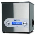Shield Ultrasonic – Professional Ultrasonic Cleaner and Parts Cleaner, Stainless Steel, Heating, Digital, 25kHZ – 0.35gallons/1.3 Liters – for Dental, Jewelry, Firearms, Car Parts and More (SC-035)