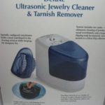 Sharper Image Deluxe Ultrasonic Jewelry Cleaner Si814