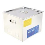 HFS (R) Commercial Grade Digital Ultrasonic Cleaner – Stainless Steel (15L-4GAL)