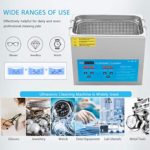 VIVOHOME Professional 6L Touch Controllable Ultrasonic Cleaner Machine with Digital Timer and Heater for Parts Jewelry Watch Coin Glass Circuit Board