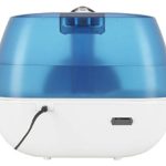 Pure Guardian H4750AR Ultrasonic Cool Mist Humidifier, 120 Hrs. Run Time, 2 Gal. Tank Capacity, 600 Sq. Ft. Coverage, Large Rooms, Quiet, Filter Free, Silver Clean Treated Tank, Essential Oil Tray