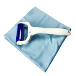 Vinyl Record Deep Cleaning Roller – Reusable Antistatic LP Album Cleaner and Microfiber Cloth by Record-Happy for a Complete and Throughout Maintenance of Your Precious Vintage Collection
