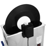 Osierr6 Vinyl Record Cleaner Bracket, Ultrasonic Rotating Washer Adjustable Power Audio Bracket Accessories for Discs EP Vinyl Records