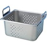 Branson 100-410-162 Tray, Perforated, for 0.75 gal Ultrasonic Cleaner, Stainless Steel, Stainless