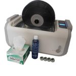 iSonic P4875-NH+MVR5 or P4875II-4T-NH+MVR5 Motorized Ultrasonic Vinyl Record Cleaner for 5 12” to 10” Records, 2 Gal/7.5L, 110V, with Cleaning Solution Concentrate, Kimwipes no-lint Tissue, 4 spacers