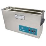 Ultrasonic Table Top Part Cleaning System – Digital Timer/Heat/Power Control, 2.5 Gal, 132 kHz, 115V