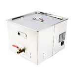 15L Ultrasonic Cleaner with Stainless Steel Tank, LED Digital Timer & Heater. for Workshop, lab ultrasonic Cleaner or Home. Perfect for Jewelry, Metal Parts, Dental & CPAP Cleaner.