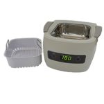 iSonic P4801 Commercial Ultrasonic Cleaner, Plastic Basket, 110V, 1.5 Quart/1.4 L, Beige (NOT for CPAP, Choose P4821-CPAP, P4831-CPAP, P4862-CPAP Instead)