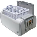 iSonic P4875(II) Commercial Ultrasonic Cleaner, 2Gal/7.5L, Light Gray Color, Suspendible Plastic Basket, 110V
