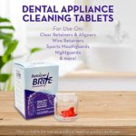 Retainer Brite Tablets for Cleaner Retainers and Dental Appliances – 96 Count