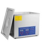HFS (R) Commercial Grade Digital Ultrasonic Cleaner – Stainless Steel (10L-2.6GAL)